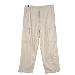 Men's Nautica Outdoor Carpenter Pants, Beige/Khaki, Size 36 x 30, EUC